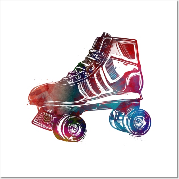 roller skates sport art #roller #skates Wall Art by JBJart